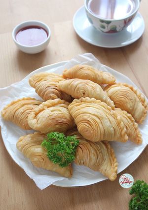 Foto resep Chicken Curry Puff (Karipap Pusing)