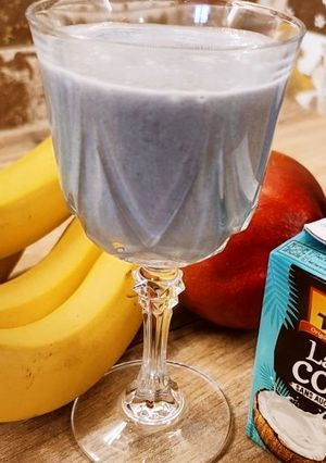 Une photo de Smoothie Fruits Exotiques Clitoria