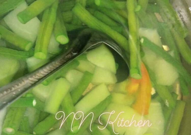 Resep Sayur Bening (Simpel No Ribet) yang enak