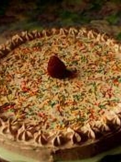 Una foto de Pastel de café