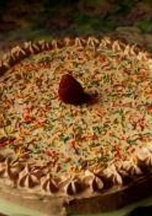 Una foto de Pastel de café