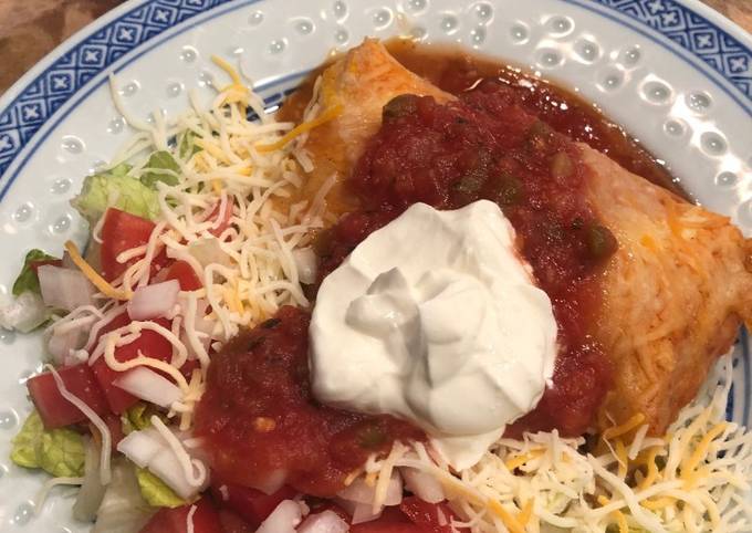 Chicken or Turkey Enchilada Casserole