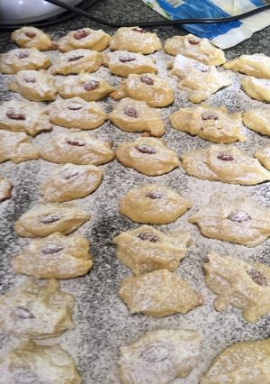 A picture of Grabe (butter cookies).