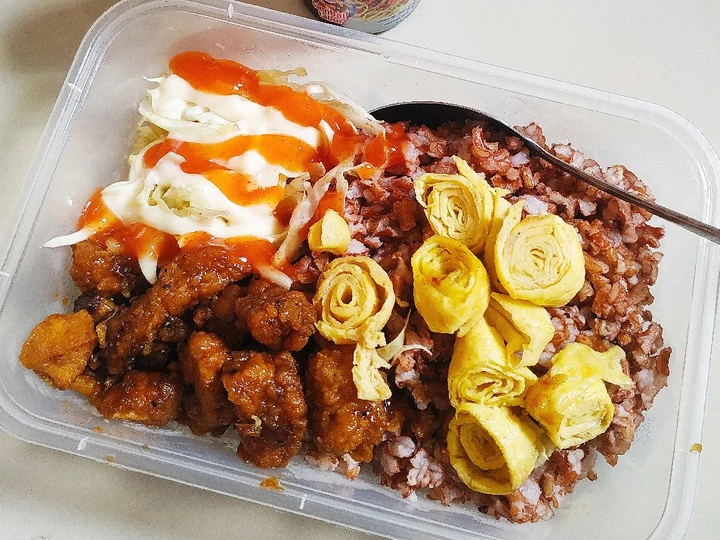 Cara Mudah Membikin Resep Nasi Merah Ayam Teriyaki Homemade (Tanpa Saus Instan) yang Menggugah Selera Anti Ribet, Mantap Sekali