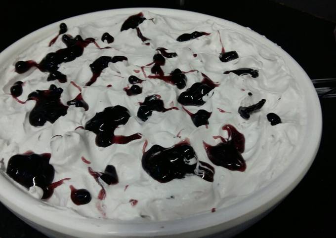 How to Make Homemade Blueberry mousse