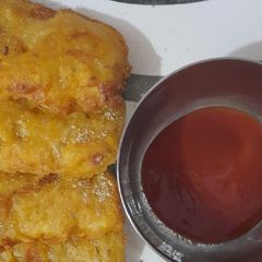 A picture of Bread Pakoda.