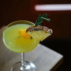A picture of Pineapple Fire Margarita.