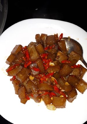 Foto resep Oseng Kikil