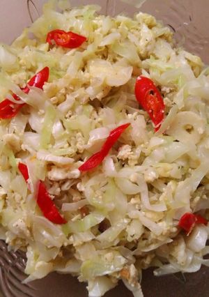 Foto resep Kol goreng telur