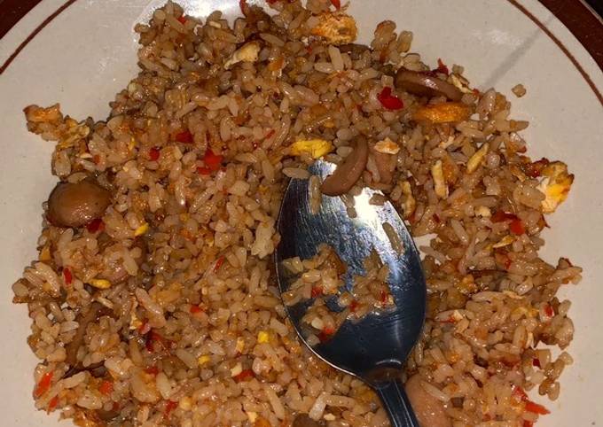 Easiest Way to Prepare Tasty Nasi goreng pedas simple