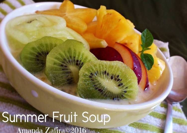 Summer Fruit Soup