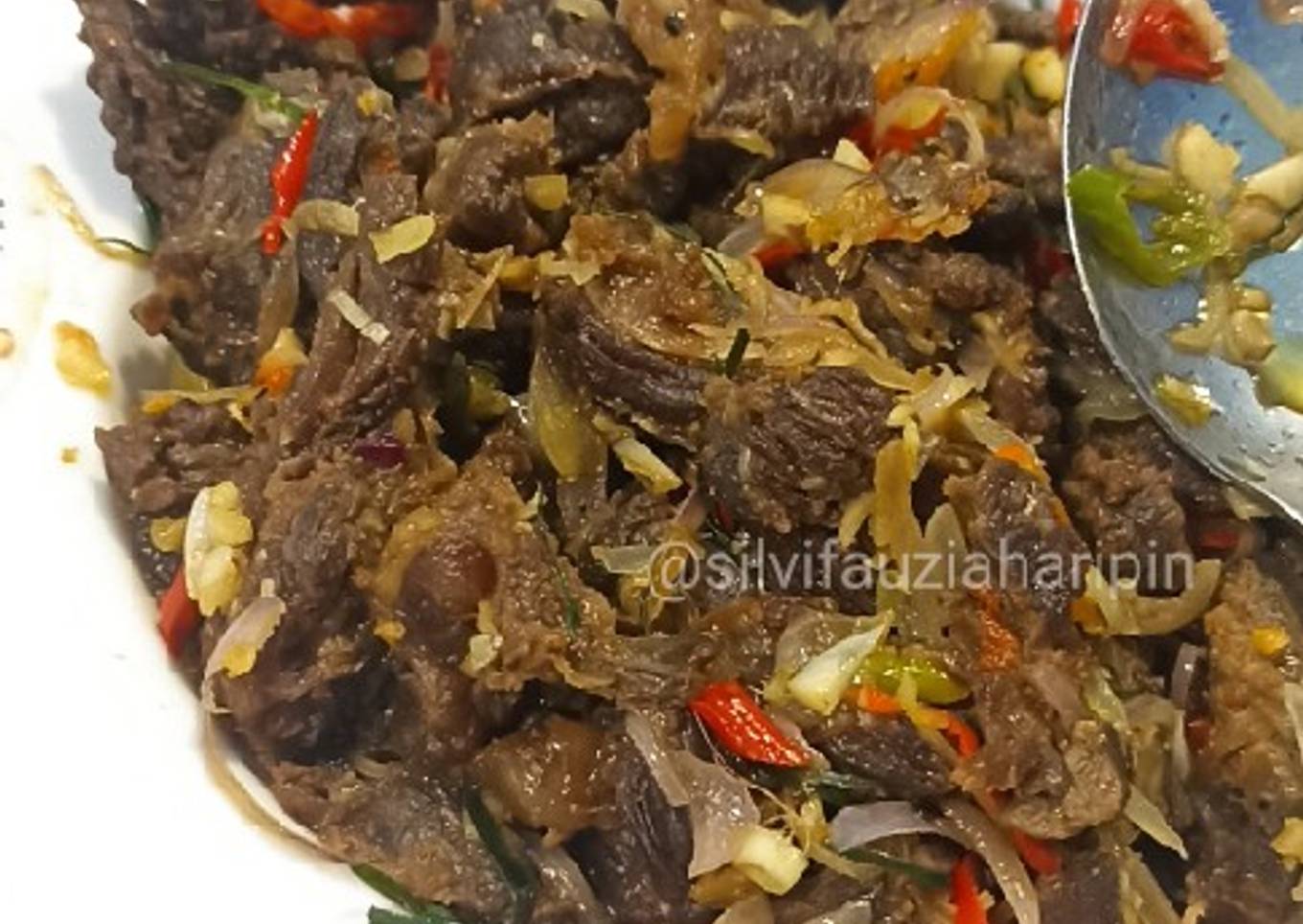 Daging cabai Oseng Matah