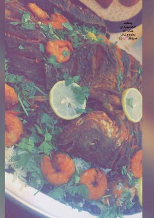 صورة لوصفة مطبق سمك ب الارز