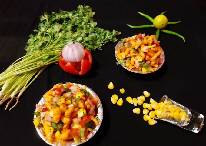 Kurkure Corn Chaat Recipe