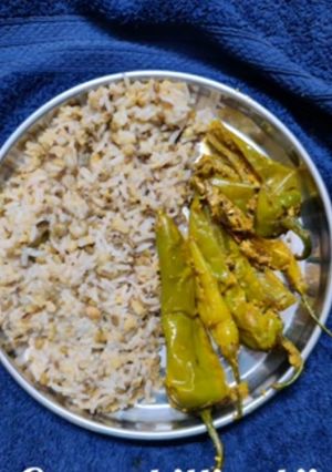 हरी मिर्च की सब्जी (Hari Mirch ki sabji recipe in hindi) रेसिपी मुख्य फोटो
