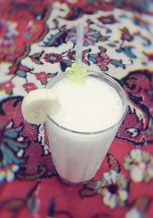 عکسی از دستور شیر موز 😋