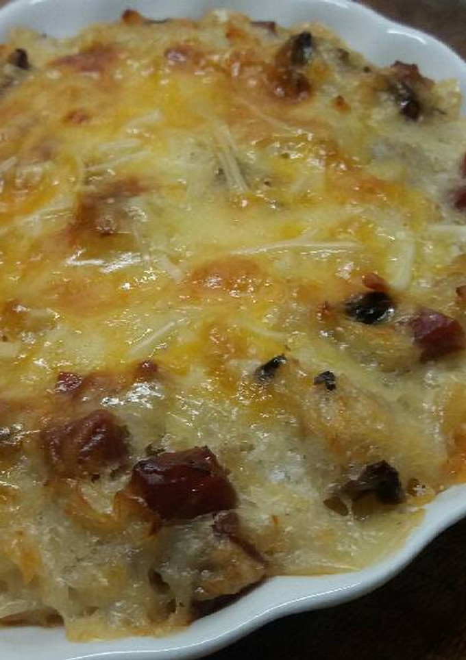 Una foto de Conchas de pescado gratinadas