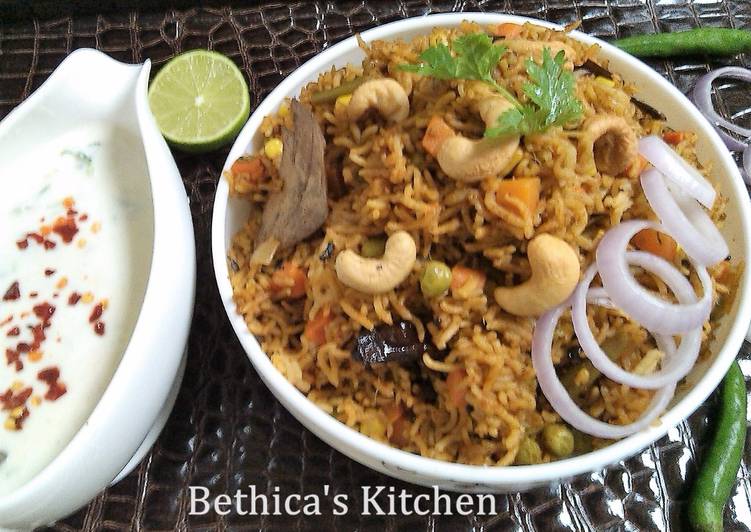 Simple Way to Make Award-winning Ulava Charu Vegetable Pulao - Andhra Style