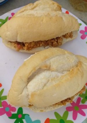Una foto de Tortas de carne molida