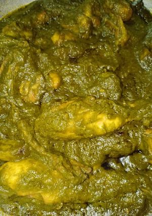 A picture of Chicken hariyali.