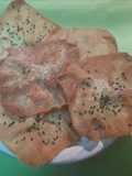 Crujientes especiados de pasta wonton