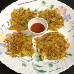 A picture of Potato Cabbage Pancakes.