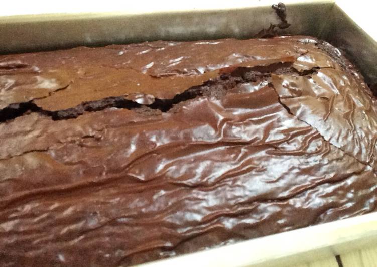 Langkah Mudah untuk Membuat Brownies Panggang (pakai otang), Bisa Manjain Lidah