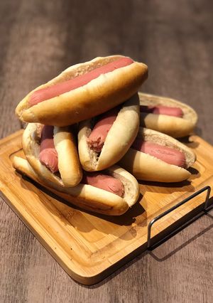 Una foto de Pan de panchos (pan de viena)