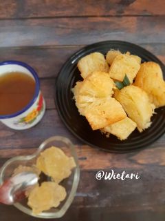 Foto resep Singkong goreng merekah
