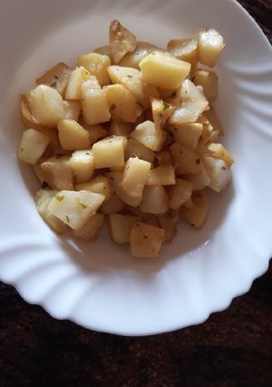 Una foto de Patatas a la vinagreta