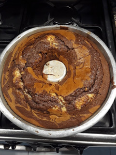 Una foto de Torta marmolada