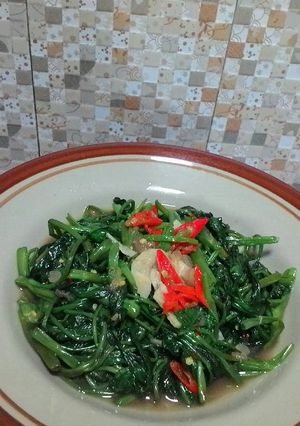 Foto resep Tumis kangkung belacan bumbu minimalis