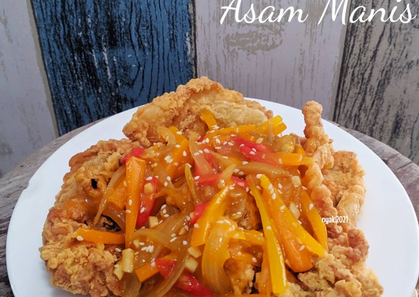 Kakap Crispy Saus Asam Manis