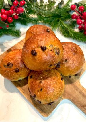 Una foto de Bollitos de chocolate en Airfryer - Adviento Navidad Cookpad