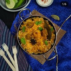 A picture of No Onion No Garlic Biryani : Soya Chunks Biryani.