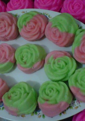 Foto resep Bolu Kukus Mawar