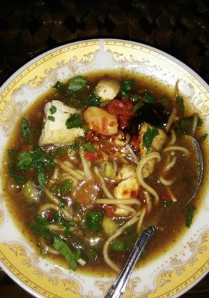 Foto resep 4. Mie Rebus medan