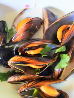 Una foto de Mejillones en salsa thai