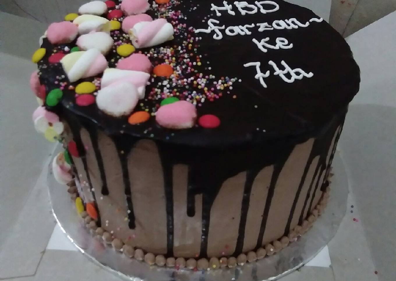 Blackforest with chocolate buttercream.. Enak!!