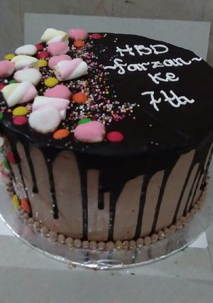Foto resep Blackforest with chocolate buttercream.. Enak!!