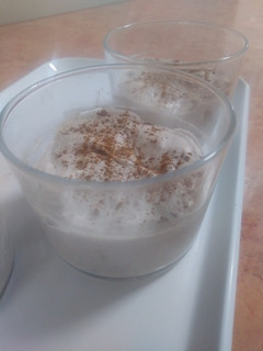 Una foto de Mousse de plátano y Canela