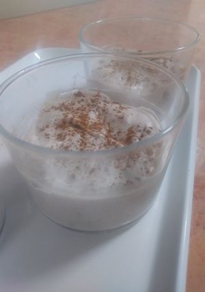 Una foto de Mousse de plátano y Canela