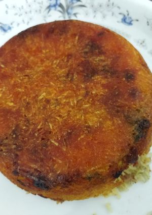 عکسی از دستور پلو تن