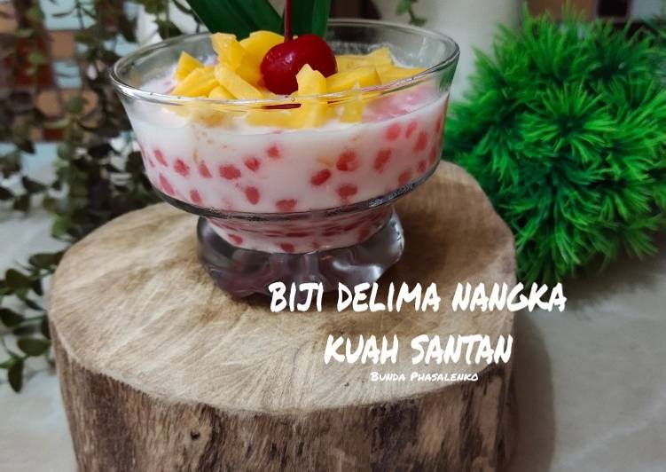 Biji Delima Nangka Kuah Santan Biji Delima Nangka Kuah Santan
