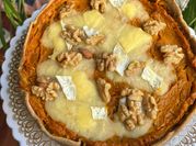 Una foto de tarta queso brie