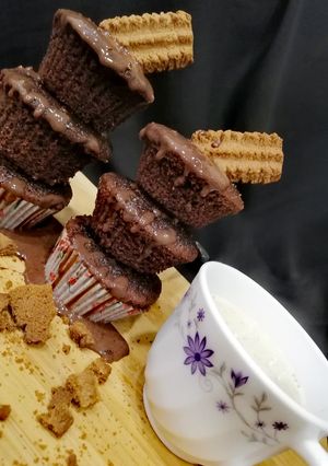 A picture of Chocolate cupcakes.