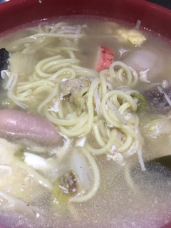 👩🏻🍳火鍋湯吃剩變湯麵-省錢計劃 的食譜成品照片