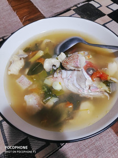 Foto resep Sup ikan kakap merah kuah asam