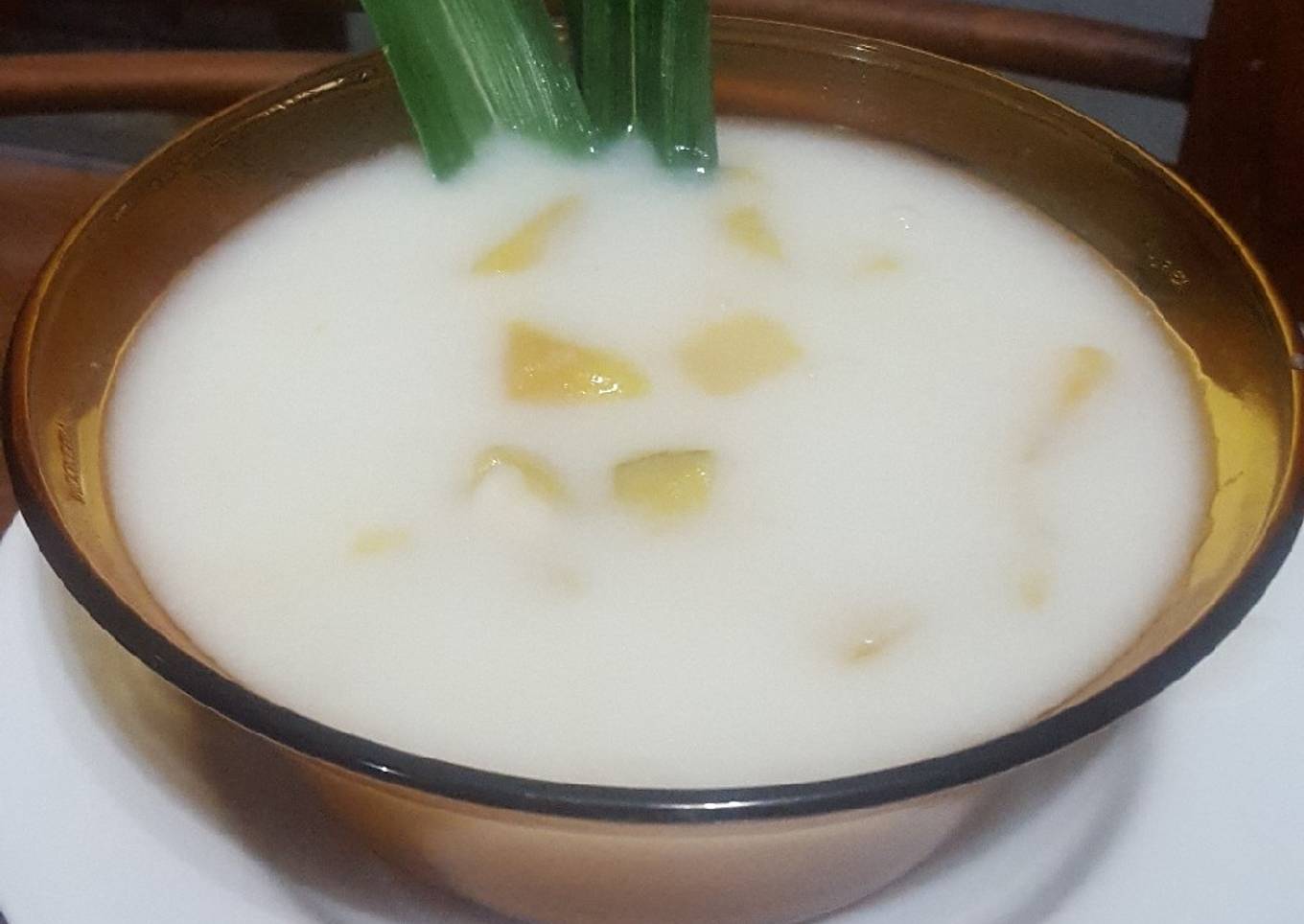 Bubur Gandum Ubi Jalar