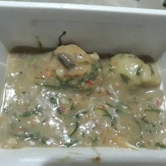 A picture of Nsala soup.